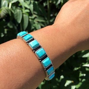 Southwestern Silver Cuff Bracelet